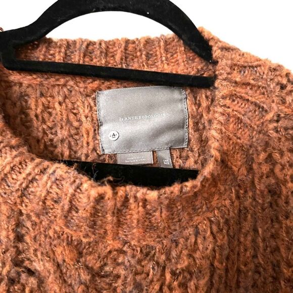 ANTHROPOLOGIE Marled Fringe‎ Oversized Poncho One Size - Picture 5 of 7